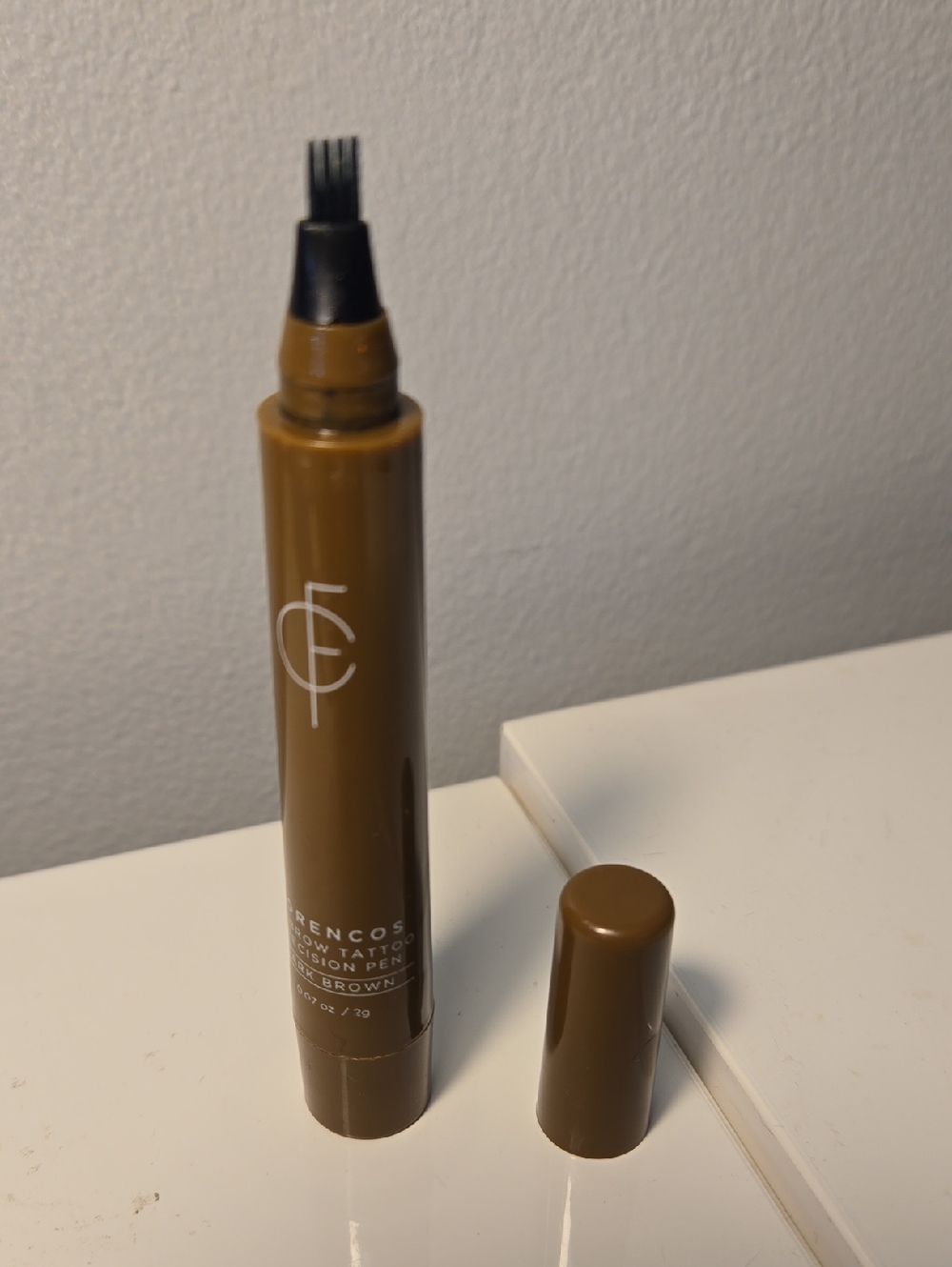 New Brow Tattoo Precision Pen – Dark Brown